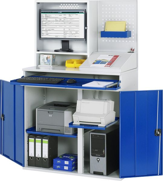 RAU számítógépes szekrény, helyhez kötött, 1100x1770x520 mm, 07-1100T-M67-MG2.11