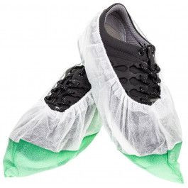 DS SafetyWear návlek na boty, nízký, SBPP polypropylen, protiskluzová, zelená podrážka, PU: 400 kusů, H6661