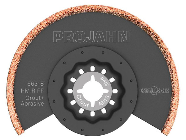 Projahn Tile & Mortar Remover, Carbide Technology, Starlock, 85mm, 66318