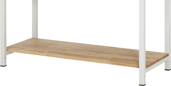 RAU plank zware werkbank, massief beuken plank, 2820x40x660 mm, 09-AB-SLW-3000-700