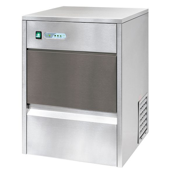 Stalgast isterningmaskine luftkølet, med cirkulationssystem, 26kg/24h, mål 420 x 528 x 655 mm (BxDxH), BE2002026