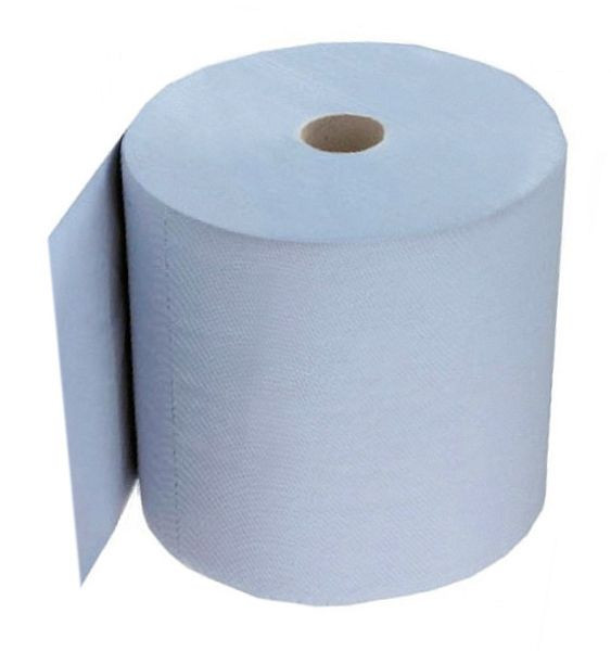 tylsä iso rulla puhdistuspaperia tehokkaaseen suuren rullan pidikkeeseen, sininen, 670-100-0-4-000