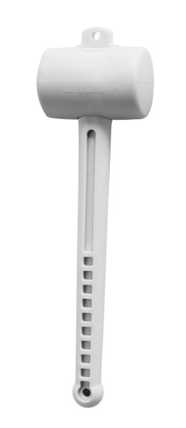 TECTOOL Premium rubberen hamer, zacht, afmeting: 60x110 mm, 18032