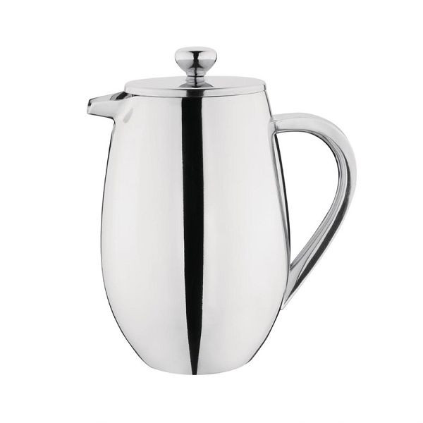 Olympia Rounded Insolated French Press Inox 80cl, W837