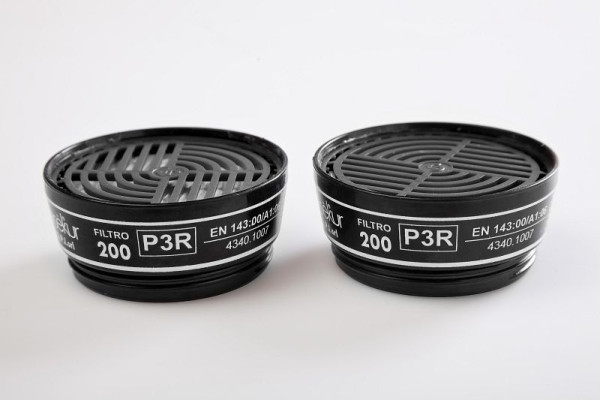 EKASTU Safety částicový filtr 200 P3R D, PU: 8 kusů, 422395