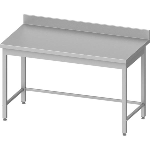Τραπέζι εργασίας Stalgast ECO χωρίς βάση 2000x700x850 mm, με στήριγμα και όρθιο, αυτοσυναρμολογούμενο (AISI201), DAT20761A