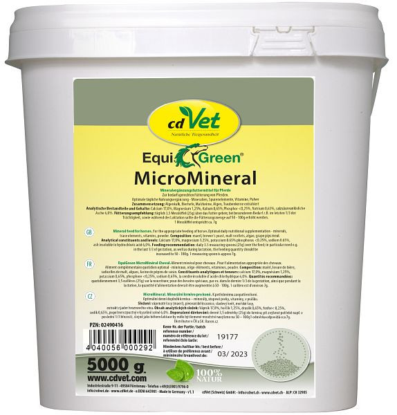 cdVet EquiGreen MicroMineral 5 kg, 29