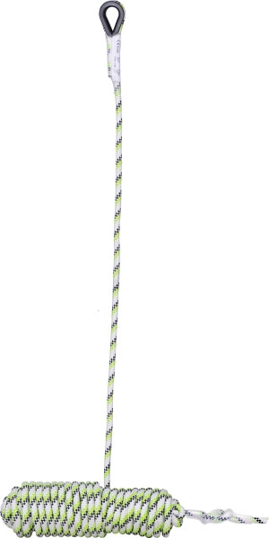 Guia móvel Kratos feito de corda kernmantel para dispositivo anti-queda móvel FA2010400 comprimento 10 metros, FA2010410