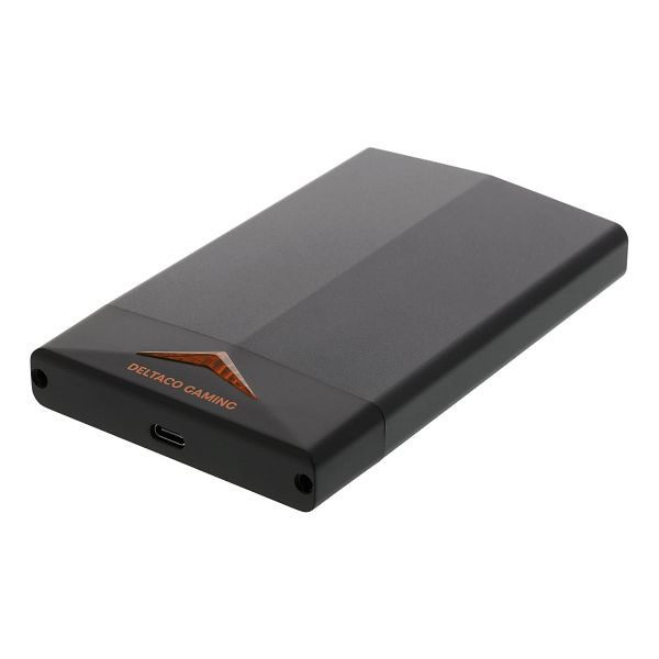 Deltaco 2.5 SATA HDD/SSD-behuizing (LED, USB 3.1 10Gbps, plug-and-play), GAM-091