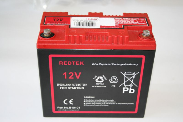 ELMAG batteri 12 volt 'PROFESSIONAL' til STARTVOGNVOGN 6200/3100, 9505150