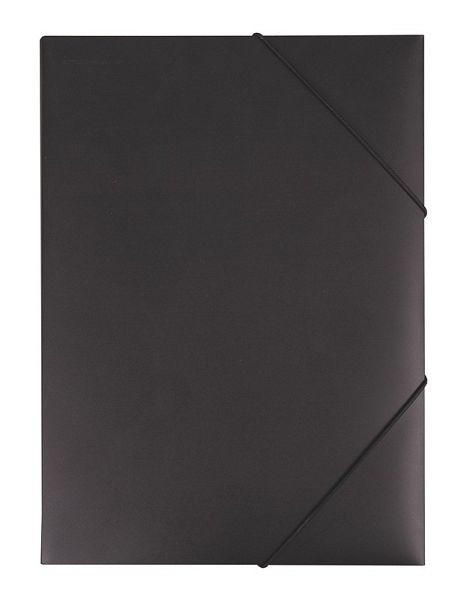 Eichner hoekmappen / collegemappen DIN A3, zwart, VE: 5 stuks, 9038-00743