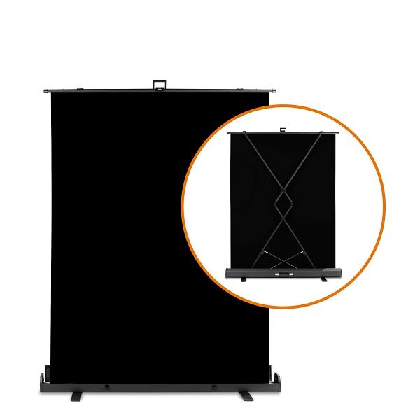 Walimex pro roll-up panel háttér fekete 155x200, 23076