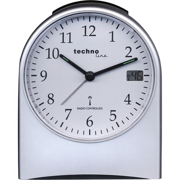 Ceas deșteptător radio controlat Technoline, ceas radiocontrolat DCF-77, dimensiuni: 120 x 147 x 60 mm, WT 765