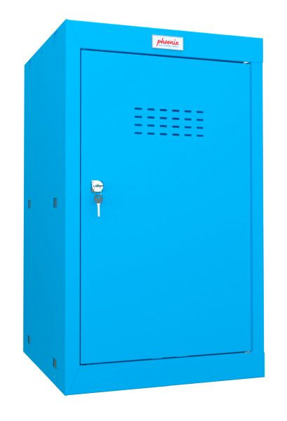 Phoenix CL-serie maat 3 kubuskast in blauw met sleutelslot, CL0644BBK