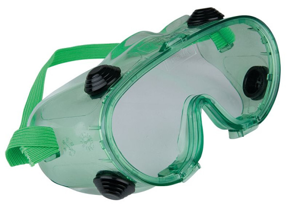 KS Tools veiligheidsbril met rubberen band-transparant, CE EN 166, 310.0112