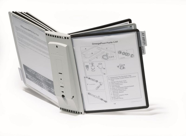 HOLDBART displaypanelsystem SHERPA® WALL 10, flerfarvet, 563122