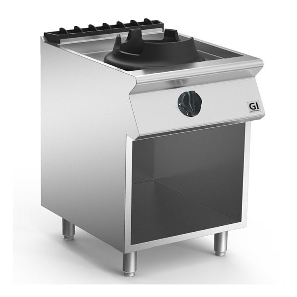 Gastro-Inox 700 "High Performance" καυστήρας wok με 1 καυστήρα 10kW, 60cm, όρθιο μοντέλο, 170.025