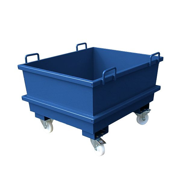 Uniwersalny pojemnik przemysłowy Eichinger, 1000 kg, 300 litrów, niebieska goryczka, 20310400000097