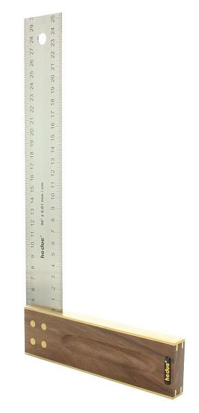 hedue marceneiro quadrado nogueira 400 mm lâmina inox 45 mm, A040