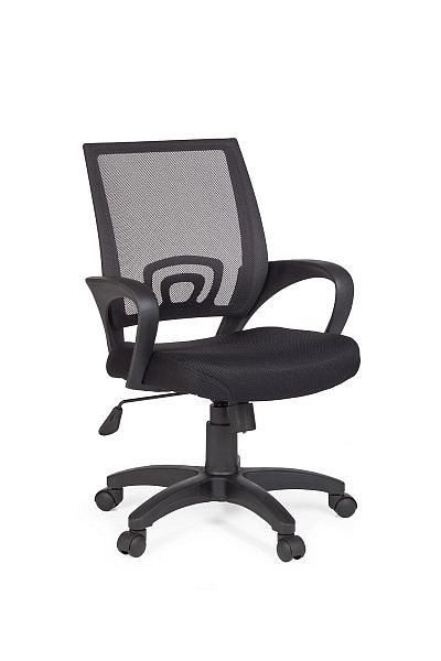 Amstyle Bureaustoel Rivoli Zwarte bureaustoel met armleuning, SPM1.075