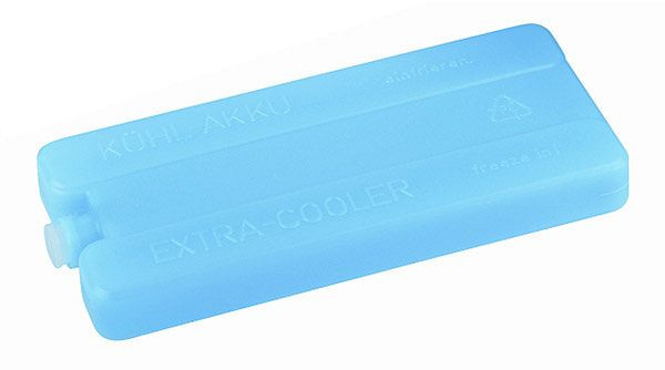 APS coldpack, 16 x 7,5 cm, hoogte: 2 cm, polyethyleen, blauw, gevuld met vloeistof, verpakking van 4, 11101