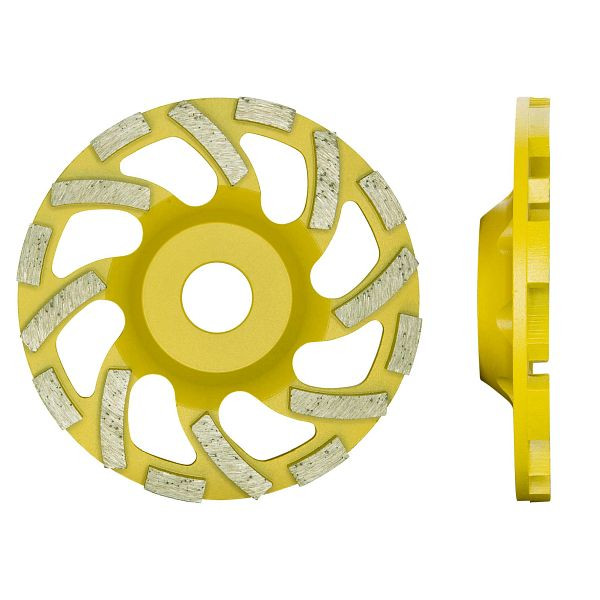 Roda copo ELMAG DiaProfi PREMIUM-ABRASIVE Ø125mm, furo: 22,2mm (betonilha, materiais abrasivos), 62293