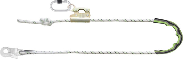 Talabarte Kratos feito de corda kernmantel para posicionamento no local de trabalho com encurtador de corda comprimento máximo 4m, FA4090340