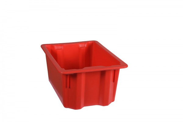 Plastipol-Scheu K 400/1 POLYBOX PP RED, 400 mm x 280 mm x 180 mm, 28410021