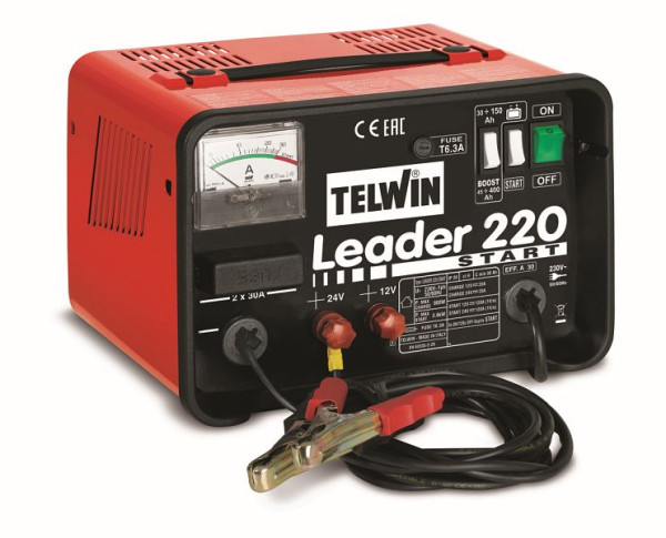 Telwin LEADER 220 START acculader en starter 230V, 807539