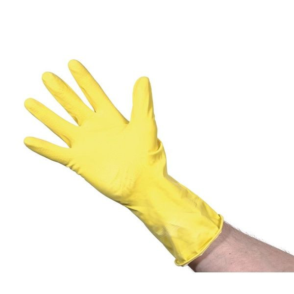 Mănuși de uz casnic Jantex galben L, CD793-L