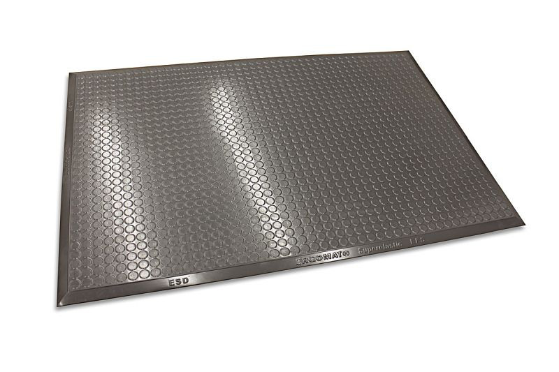 Ergomat Complete Smooth ESD tisztatéri kifáradásgátló szőnyeg, hossza 180 cm, szélessége 90 cm, EFS90180-ESD