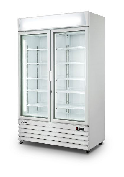 Saro fryser med glaslåge - 2-dørs model D 800, 453-1009