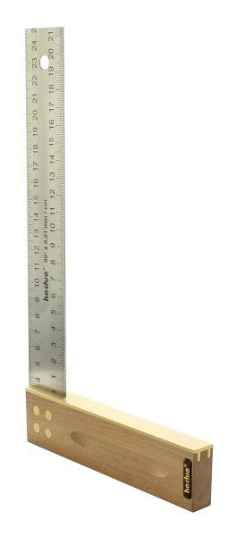hedue marceneiro quadrado nogueira 400 mm lâmina inox 35 mm, A140
