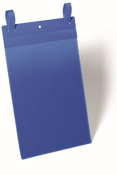HOLDBAR mesh box taske med flap A4 portræt, mørkeblå, pakke med 50 stk., 175007