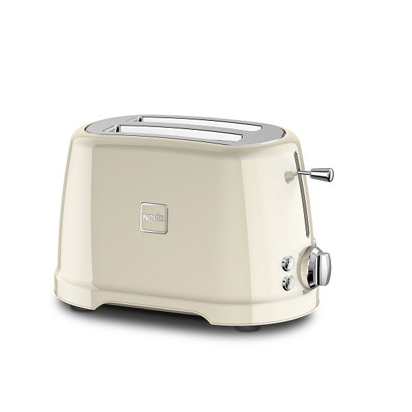 NOVIS Iconic Line Toaster T2 krémová sada s ohřívačem rolí, 900 W / 220-240 V, 6115.09.20.21