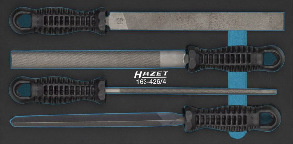 Zestaw pilników Hazet, ilość narzędzi: 4, 163-426/4