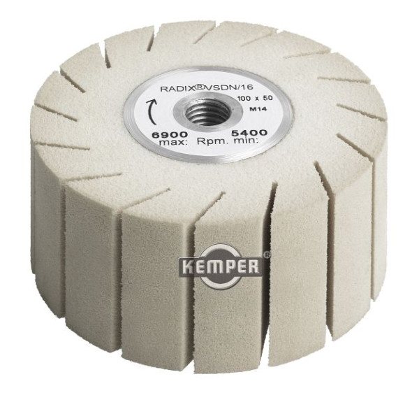 Kemper Radix® spreidrol VSDN/16 M14, 100x30xM14, VE: 2 stuks, 14958100030160000M14