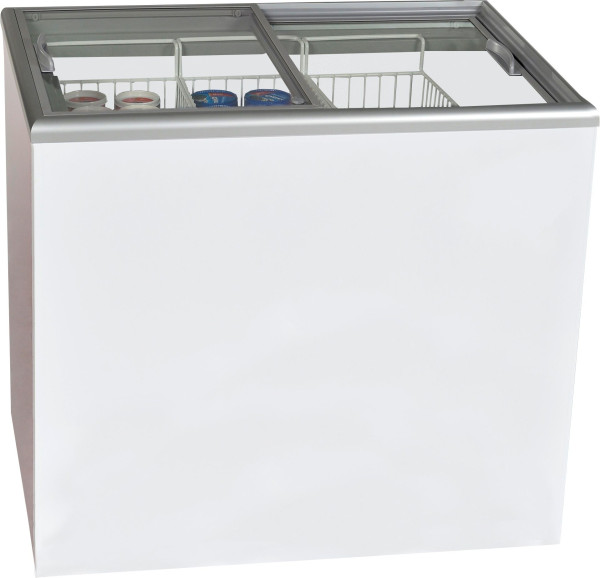 Freezer comercial Saro com tampa deslizante de vidro modelo NOVA 35, 481-1030