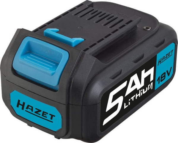 Zapasowy akumulator Hazet, pojemność akumulatora [Ah]: 5 Ah, napięcie akumulatora [V]: 18 V, 9212-05
