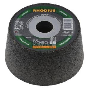 Rhodius PROline SIC-beker, diameter [mm]: 110/90, dikte [mm]: 55, boring [mm]: 22.23, VE: 6 stuks, 303258