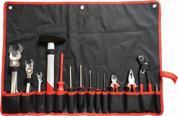 Bolsa de rolo de ferramentas Kunzer , 29 peças, 7WZR29