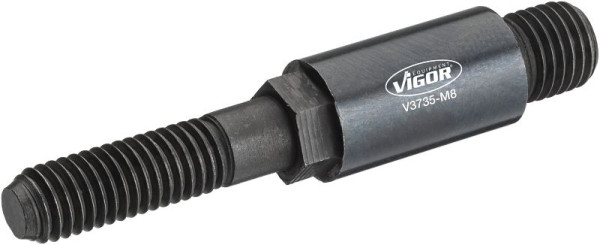 VIGOR-suukappale niittimuttereille, M 8, V3735-M8