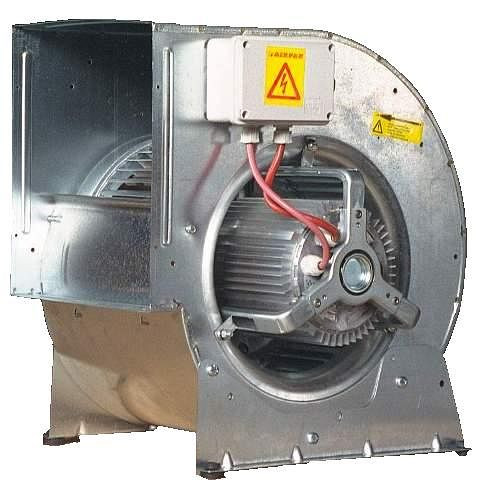 AIRFAN centrifugaalventilator, dubbelzijdige aanzuiging met gesloten motor IP44, 28,6 kg, 3~230/400 V: 1,1 kW 900 tpm, AL12/12-1,5T