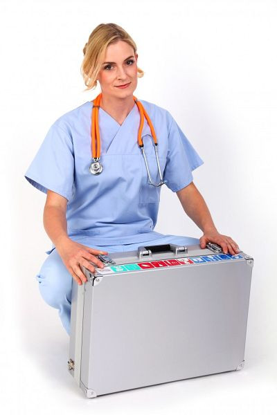 Prática médica de casos de emergência de tecnologia médica MBS / prática especializada com conteúdo de acordo com DIN, VAL4300FA