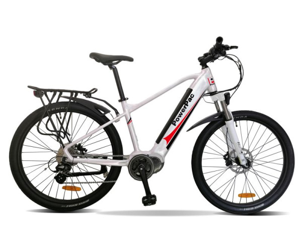 Bicicleta electrica PowerPac bicicleta de munte cu motor mijlociu 27,5&quot; model 2021, MB2022