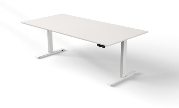 Kerkmann zit/sta tafel B 2000 x D 1000 mm, elektrisch in hoogte verstelbaar van 720-1200 mm, Move 3, kleur: wit, 10381510