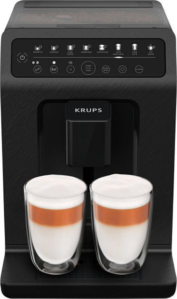 Krups plně automatický kávovar One-Touch Cappuccino ECOdesign EA897B, černý, EA897B