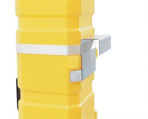 Závěsný držák DENIOS s popruhem pro krabičku se zářivkami, 170-972
