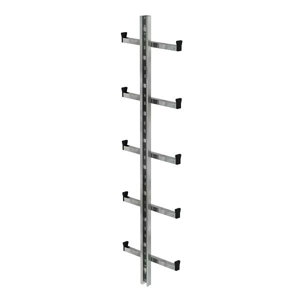 Munk Günzburger Steigtechnik enkelvoudige ladder, staal verzinkt, lengte 1,40 m, 077533