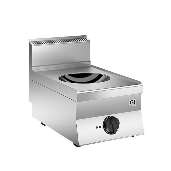 Gastro-Inox 650 &quot;High Performance&quot; indukční wok s 1 varnou zónou, 40 cm, stolní model, 160.031